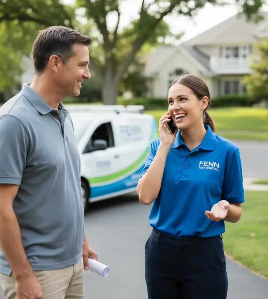 Fenn Pest Control customer support in Stoughton